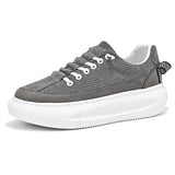 Casual Shoes Non-slip Lightweight Vulcanized Outdoor Men's Shoes Trendy Sneakers MartLion GRAY 39 