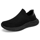 Soft-sole Walking Men's Shoes Lightweight Casual Sneakers Breathable Slip on Loafers Unisex Women MartLion   