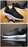 Waterproof Spring Autumn Leather Men's Shoes Thick Plush Warm Casual Sneakers Non-slip Walking Zapatos Hombre Mart Lion   