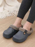 Casual Women Shoes EVA Clogs House Indoor Soft Fur Men's Slippers Outdoor Garden MartLion   