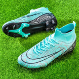  Football Boots Men's Soccer Cleats TF FG Kids Wear-Resistant Training Shoes Outdoor Non-Slip Sneakers MartLion - Mart Lion