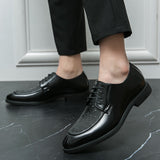 Men's Formal Shoes Lace Up Dress Split Leather Footwear Mart Lion   