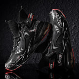 High-top Men's Blade Running Shoes Breathable Sock Sneakers Graffiti Jogging Antiskid Damping Sport Zapatillas Mart Lion 6699 1 7 