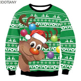 Men's Women Ugly Christmas Sweater Funny Humping Reindeer Climax Tacky Jumpers Tops Couple Holiday Party Xmas Sweatshirt MartLion SWYS069 Eur Size S 