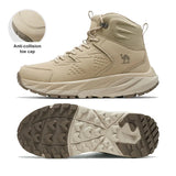 Outdoor Hiking Shoes Waterproof Men's Winter Boots Non-slip Cushion Wear-resistant Sport MartLion Sand 38 