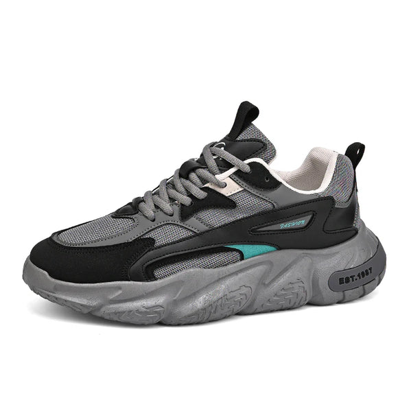  Original Men's Sneakers Breathable Mesh Casual Sports Shoes Lace-up Platform Trainers Zapatillas De Hombre MartLion - Mart Lion