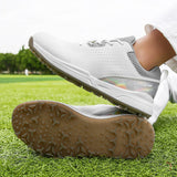 Luxury Golf Shoes Men's Training Golf Wears Waterpoor Golfers Footwears Light Weight Walking Sneakers Mart Lion   