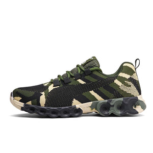  Men's Shoes Breathable Sneakers Casual Gym Shoes Army Green Couple Unisex Trainers Lover MartLion - Mart Lion