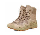 Men's Military Boot Combat Shoes Tactical Army Work Safety Hiking MartLion High--khaki 39 