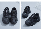 Spring Autumn Designer Women's Platform Sneakers Black Casual Shoes Casual Zapatos De Mujer Mart Lion   