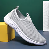 Shoes for Men Slip on Casual Breathable Mesh Outdoor Non Slip Lazy Shoes Lightweight  Men Shoes MartLion   