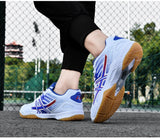 Women Sneakers Men's Badminton Shoes Light Black Breathable Female Outdoor Sports Training 
Athletics Mart Lion   