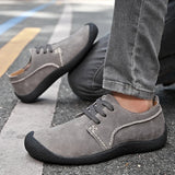 Outdoor Shoes Men Sneakers  Casual Men Shoes Suede Leather Shoe MartLion   