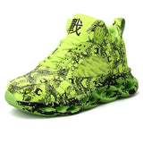 Chunky Sneakers Men's Casual Shoes Sport Lightweight  Breathable Sneakers Vulcanized Walking Footwear MartLion green 38 