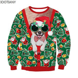 Men's Women Ugly Christmas Sweater Funny Humping Reindeer Climax Tacky Jumpers Tops Couple Holiday Party Xmas Sweatshirt MartLion SWYS083 Eur Size S 