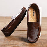  Super Soft Men's Loafers Genuine Leather Casual Shoes Classic Moccasins Light Boat Footwear Mart Lion - Mart Lion