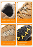 Mens Safety Boots Lightweight Anti-Smash Anti Piercing Steel Toe Work Shoes Summer Construction Site Indestructible Sneakers MartLion