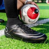  Society Soccer Cleats Trendy Kids Football Boots Outdoor Breathable Men's Shoes Training Footwear Mart Lion - Mart Lion