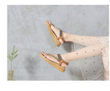 Spring Bohemian Ethnic Style Thick-soled Sandals and Explosive Women Mart Lion   