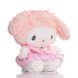 Sanrio Cartoon Kawali Kuromi Hello Kitty My Melody Cinnamoroll Plush Toys Soft Stuffed Dolls Pendant Toys Girl Kids Xmas Mart Lion   