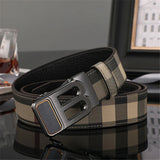 Designers Men's belt Belts B Buckle Canvas Genuine Leather Belts Strap for Jeans MartLion 8 125cm 