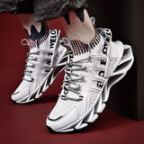 Luxury Brand Casual Sneakers Men's Leisure Shoes Lace Up Running Breathable Jogging Trainers Sport Footwear Mart Lion   