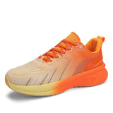 Men's Running Shoes Designer Lightweight Breathable Soft Sole Sneakers Outdoor Sports Tennis Walking Mart Lion Orange 39 