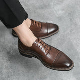 Britsh Dress Shoes Split Leather Footwear Formal Social Men's Mart Lion   