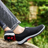 Summer Mesh Men's Casual Shoes Lightweight Sneakers Breathable Slip on Loafers Outdoor Walking Hombre MartLion   
