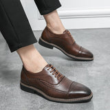 Britsh Dress Shoes Split Leather Footwear Formal Social Men's Mart Lion   