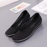 Canvas nurse shoes Solid Women Platform Casual Flat Bottom MartLion 1 37 insole 23.5cm 