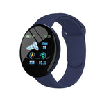 B41 Smart Watch Men's Blood Pressure Waterproof Smartwatch Women Heart Rate Monitor Fitness Tracker Watch Sport For Android IOS MartLion B41 Dark Blue  