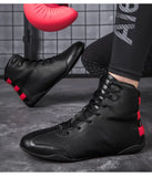 Training Boxing Shoes Men's Light Weight Boxing Sneakers Comfortable Wrestling Shoes Anti Slip Wrestling MartLion   