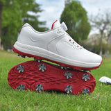 Golf Shoes Spikels Men's Women Training Golf Wears for Couples Comfortable Walking Sneakers Anti Slip Gym Footwears MartLion   