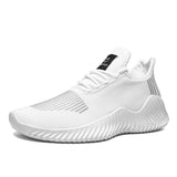 Casual Shoes Men's Sneakers Light Walking Spring Outdoor Breathable Footwear MartLion White 39 