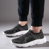 Men's Sneakers Summer Casual Running Shoes Slip-on Walking Socks Design Jogging Vulcanize MartLion   