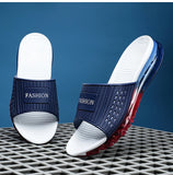 Men's Air Cushion Slippers Beach Designer Slides Summer Shoes Outdoor Indoor Home House MartLion   