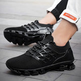 Lightweight Sneaker Breathable Mesh Running Shoes Men's Outdoor Walking Footwear Non-slip MartLion   