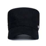 Men's Unisex Army Hat Baseball Cap Cotton Cadet Hat Military  Breathable Combat Fishing Flat Adjustable Cap MartLion   