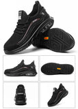 Air Cushion Safety Shoes for Men Anti Smashing Anti Piercing Anti Slip Work Shoes Summer Workwear Shock-absorbing Sneakers MartLion