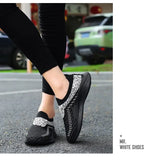 Woman Sneakers Casual Lightweight Breathable Mesh Socks Sport  Shoes Walking Outdoor Hiking MartLion   