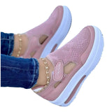 Red Sneakers Women Shoes Woman Tennis Canvas Female Casual Ladies Sport Platform Sneaker Hollow Out MartLion   