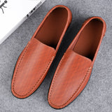 Super Soft Men&'s Moccasins Slip Loafers Flats Casual Footwear Microfiber Leather Shoes Mart Lion   