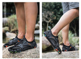  Summer Hiking Shoes Men's Hiking Boots Women Couple Trail Trekking Unisex Breathable Water Mart Lion - Mart Lion