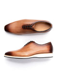 Oxford Flats Casual Shoes Men's Dress Platform Footwear Driving Dating Leisure MartLion   