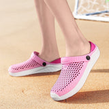 Men's Women Clogs Garden Shoes Summer Outdoor Casual Sneakers Breathable Wading Sandals Slip on Slipper Couples Beach Mart Lion   