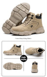 Safety Protective Boots Work Safety Shoes Men Winter Safety Boots Anti-puncture Work Shoes Steel Toe Work Boots Indestructible MartLion