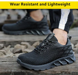 work safety shoes men's anti puncture working special anti-slip work sneakers Outdoor Anti-smashing Construction MartLion   