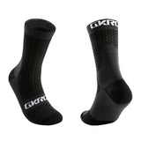 cycling socks compression socks men's and women soccer socks basketball Outdoor Running Professional MartLion black  
