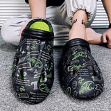 Summer Men's Slippers EVA Platform Outdoor Vacation Sandals Garden Clogs Beach Slippers Flip Flops Soft Slides Casual Shoes Mart Lion   